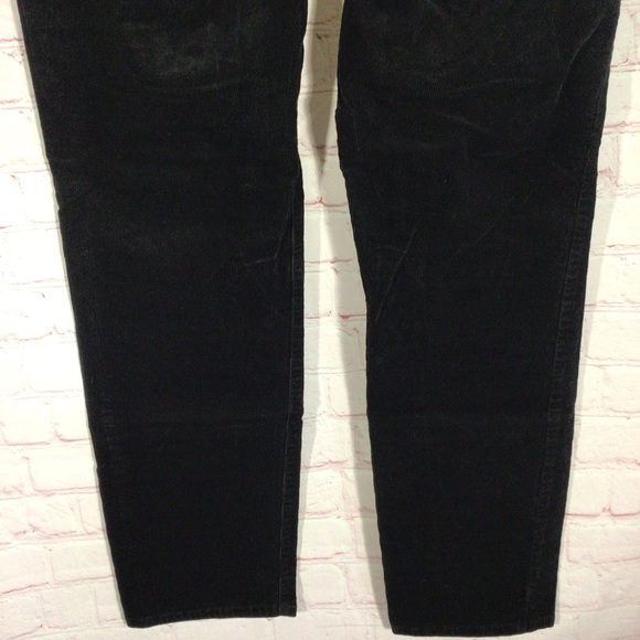 Talbots Signature Black Corduroy Pants - Size 14 - Picture 5 of 10